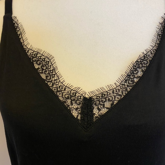 Rickis black strappy tank - Picture 2 of 4